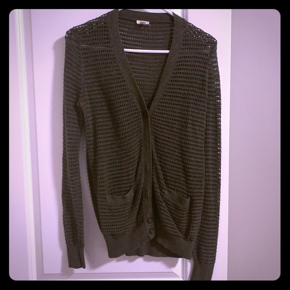 Fossil button up sweater